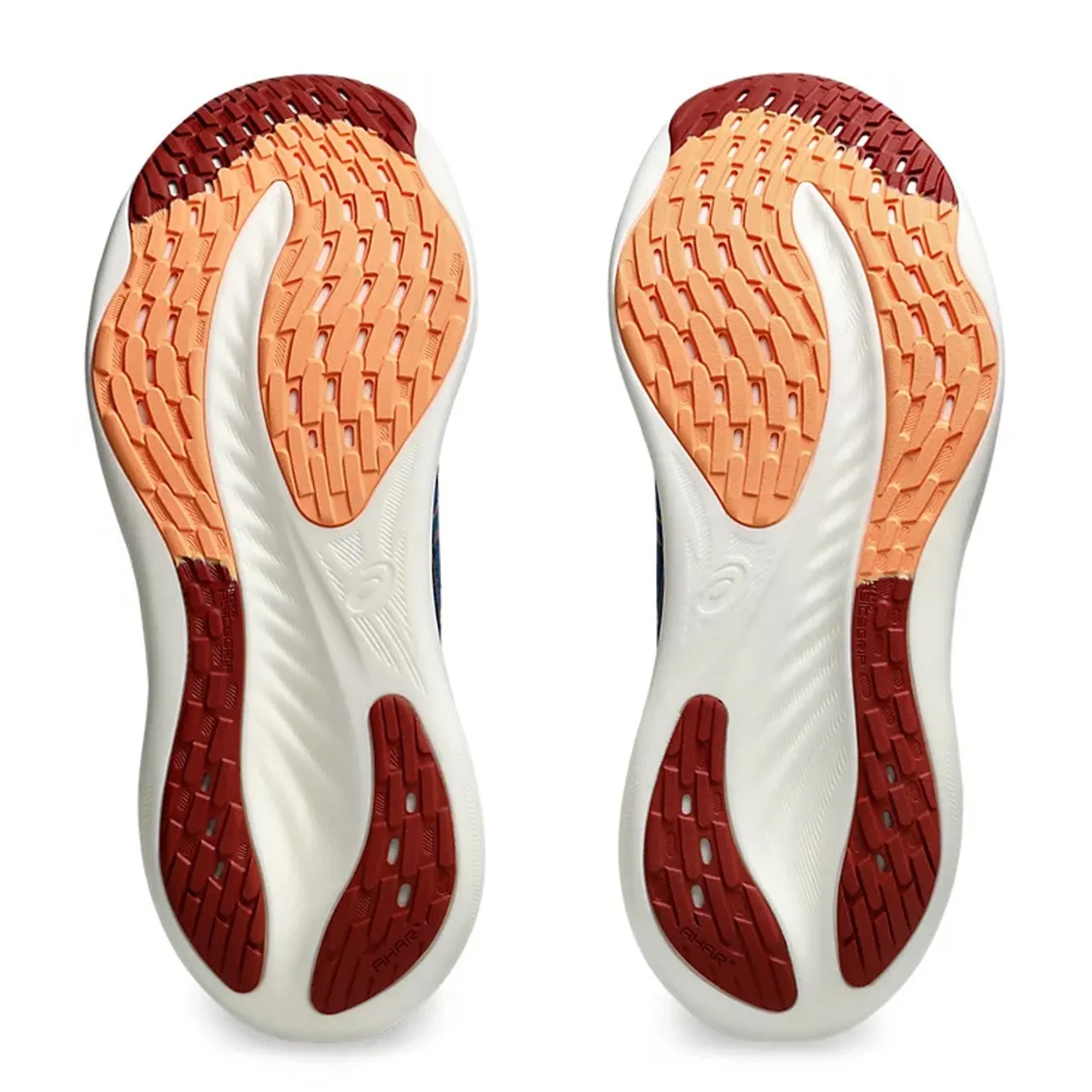 Asics Gel Nimbus 26 Men's Wide Running Shoe | Rich Navy/Faded Orange