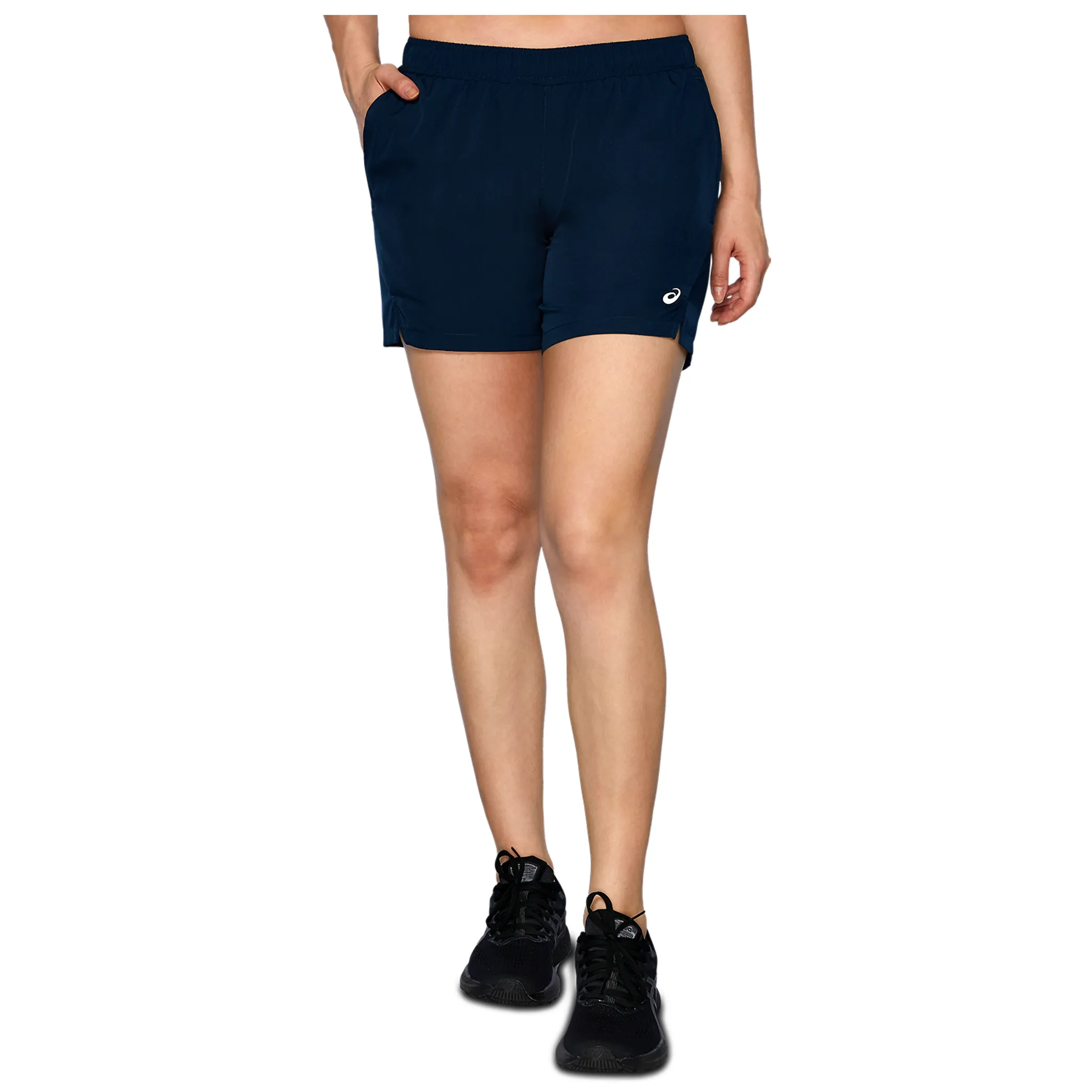 ASICS Silver 6 Inch Womens Running Shorts