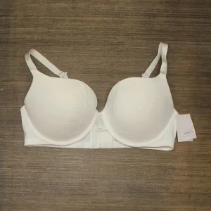 Auden Women's Lightly Lined Push-Up Bra White 38D