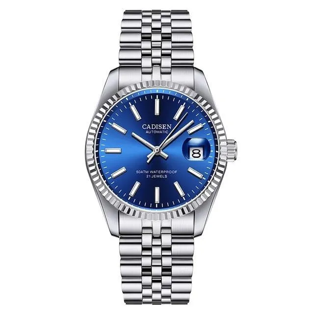 Automatic  Business Sport Stainless Steel Waterproof men Watch