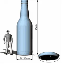 AXION Sealed Inflatable Promotional Bottles & Cans