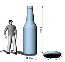 AXION Sealed Inflatable Promotional Bottles & Cans