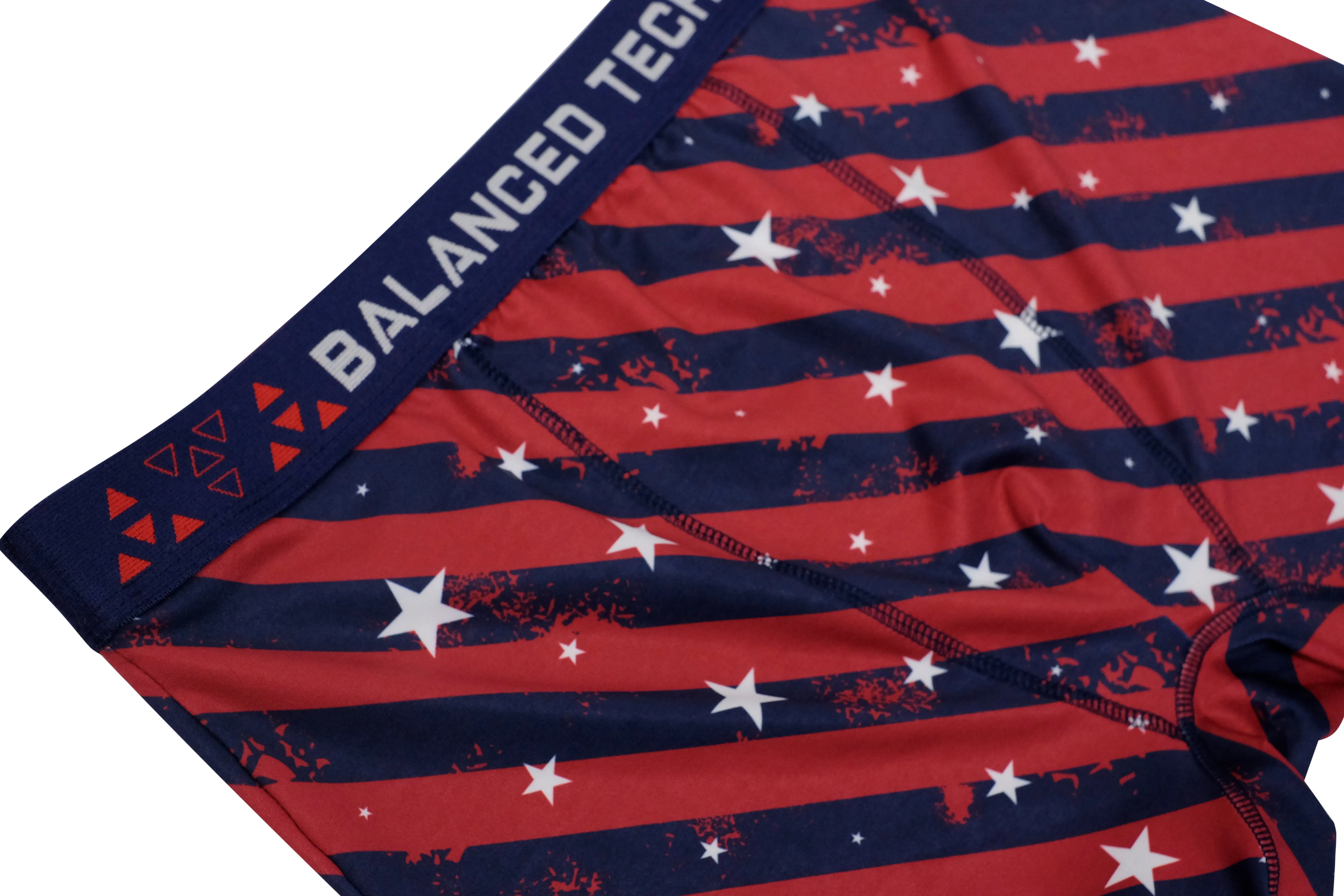 BALANCED TECH DIAGONAL RWB PERFORMANCE BOXER BRIEF