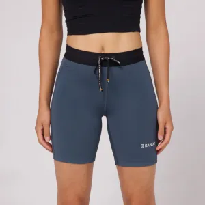 Bandit Running Stamina 7" Women's Compression Shorts - Storm Grey