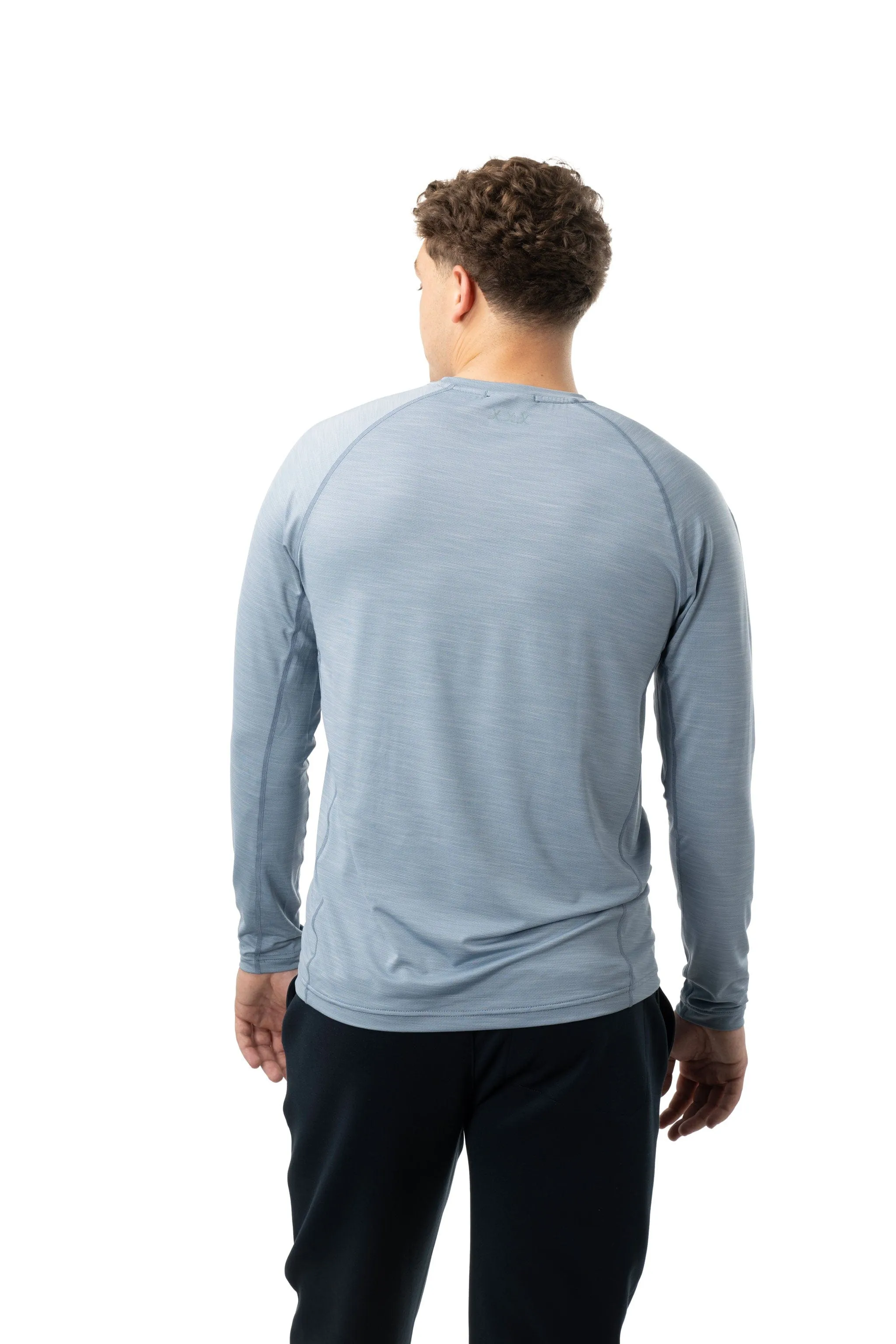 Bauer First Line Collection Long Sleeve Tech Tee Senior - Blue