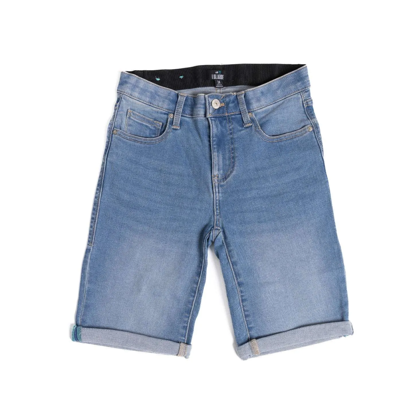 Bermuda Denim Short - Iris Wash