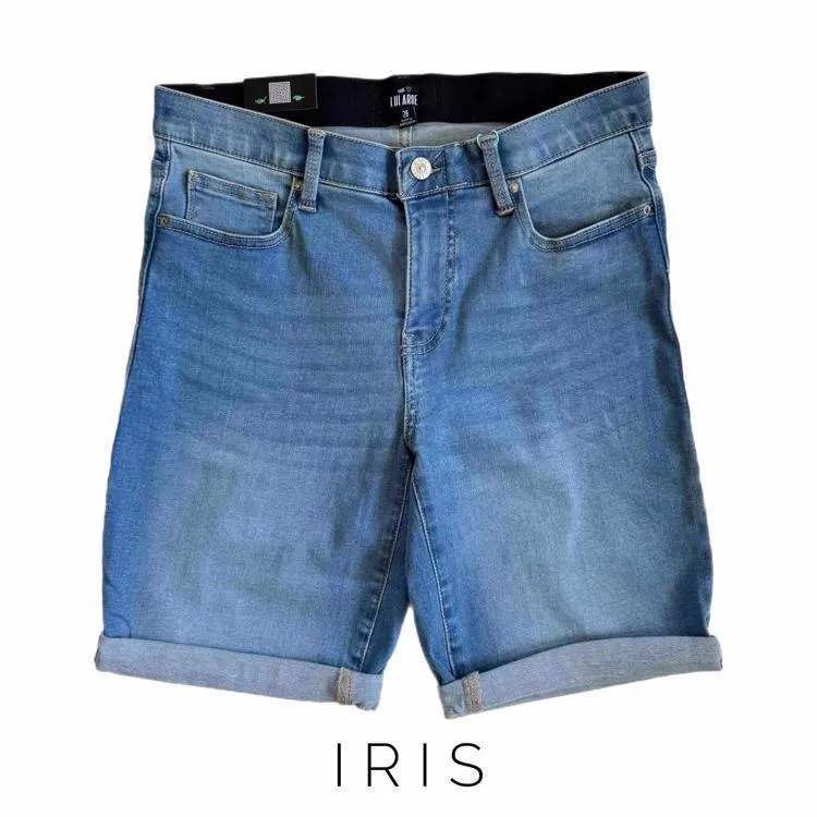 Bermuda Denim Short - Iris Wash