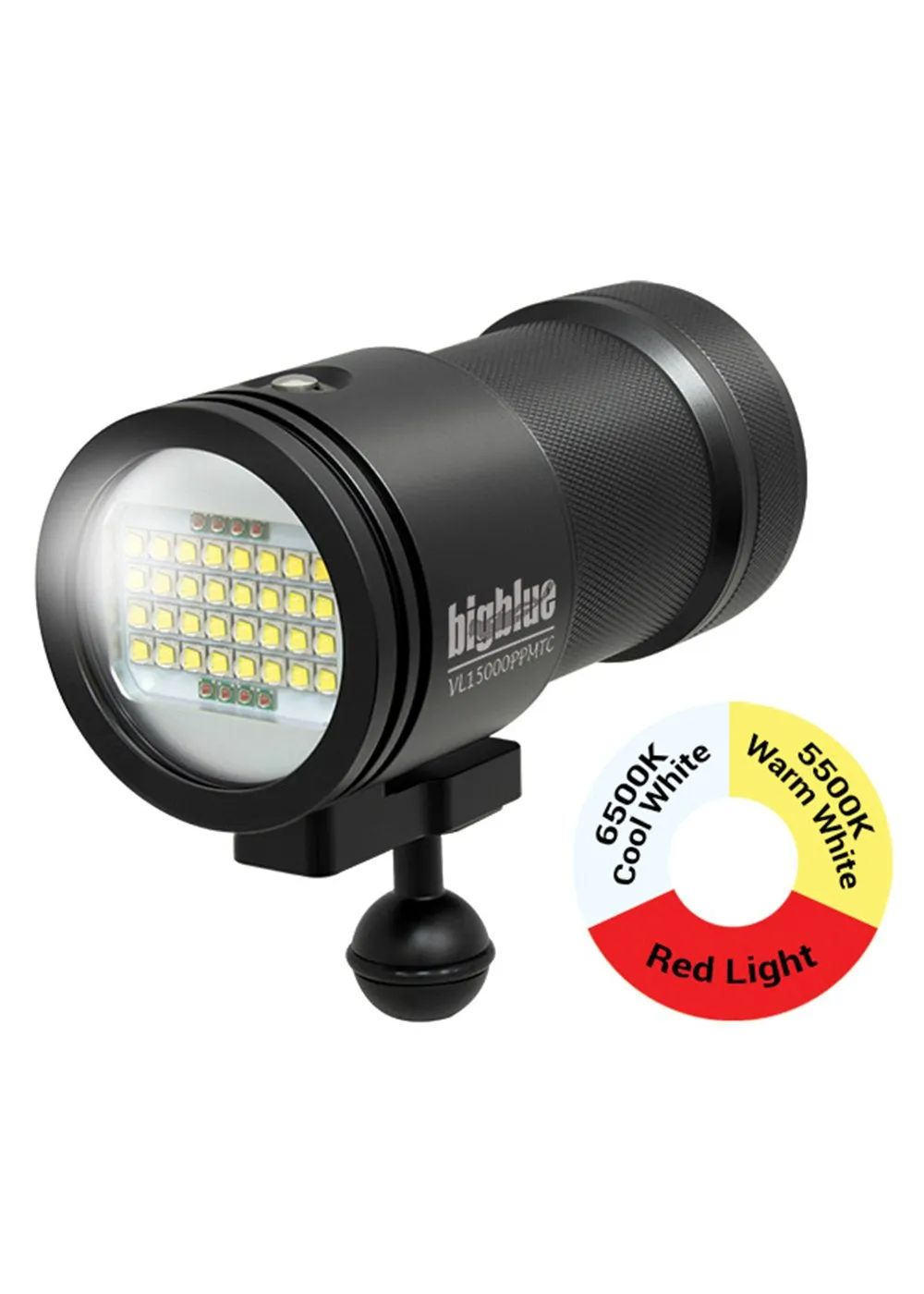 Bigblue VL 18000P Lumen Wide Beam Waterproof Video/Photo Light