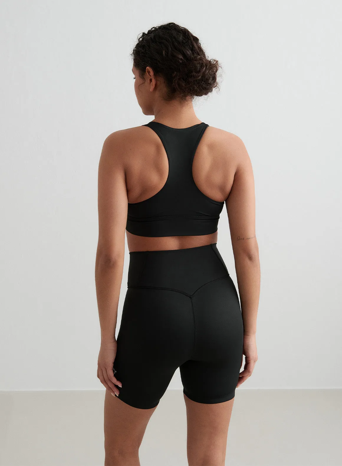 Black Edge Core Racerback Bra
