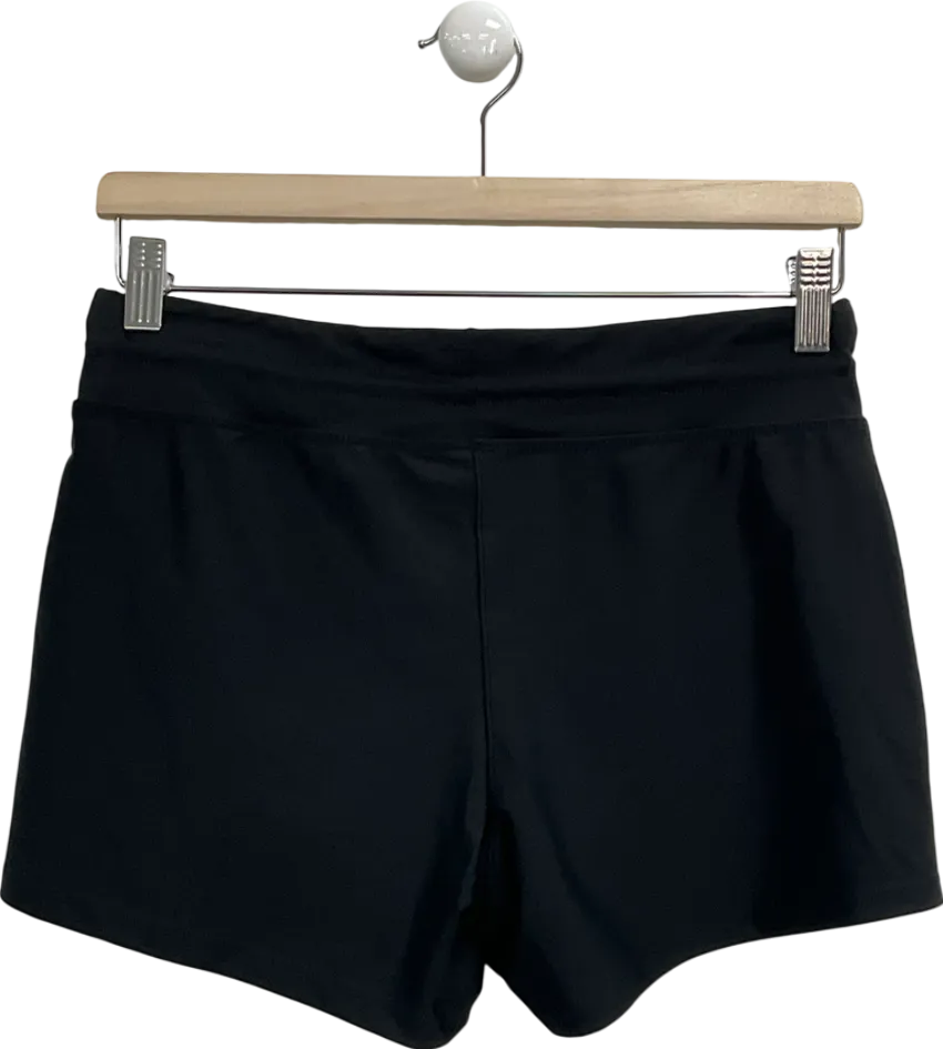 Black Stretch Shorts UK S