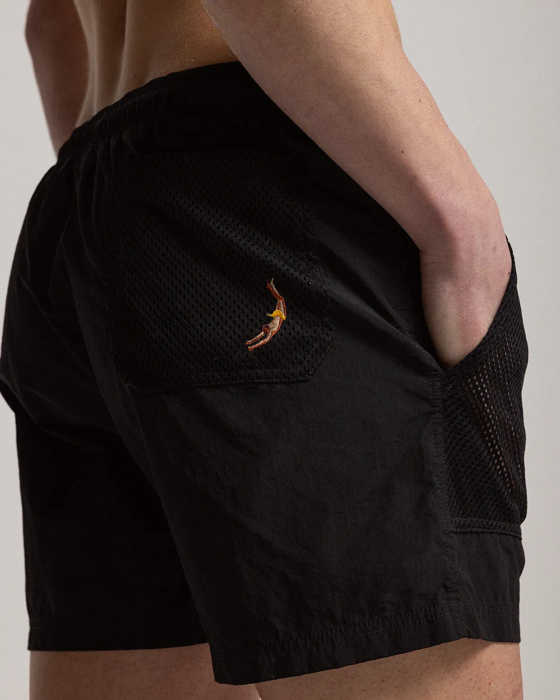 Black Swim Shorts
