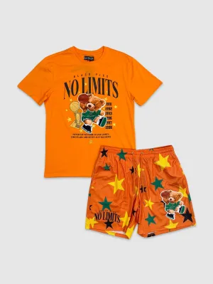 BLP-BS5115SET-No Limits Tee & Mesh Shorts Set