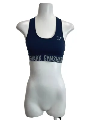 Blue Racerback Sports Bra