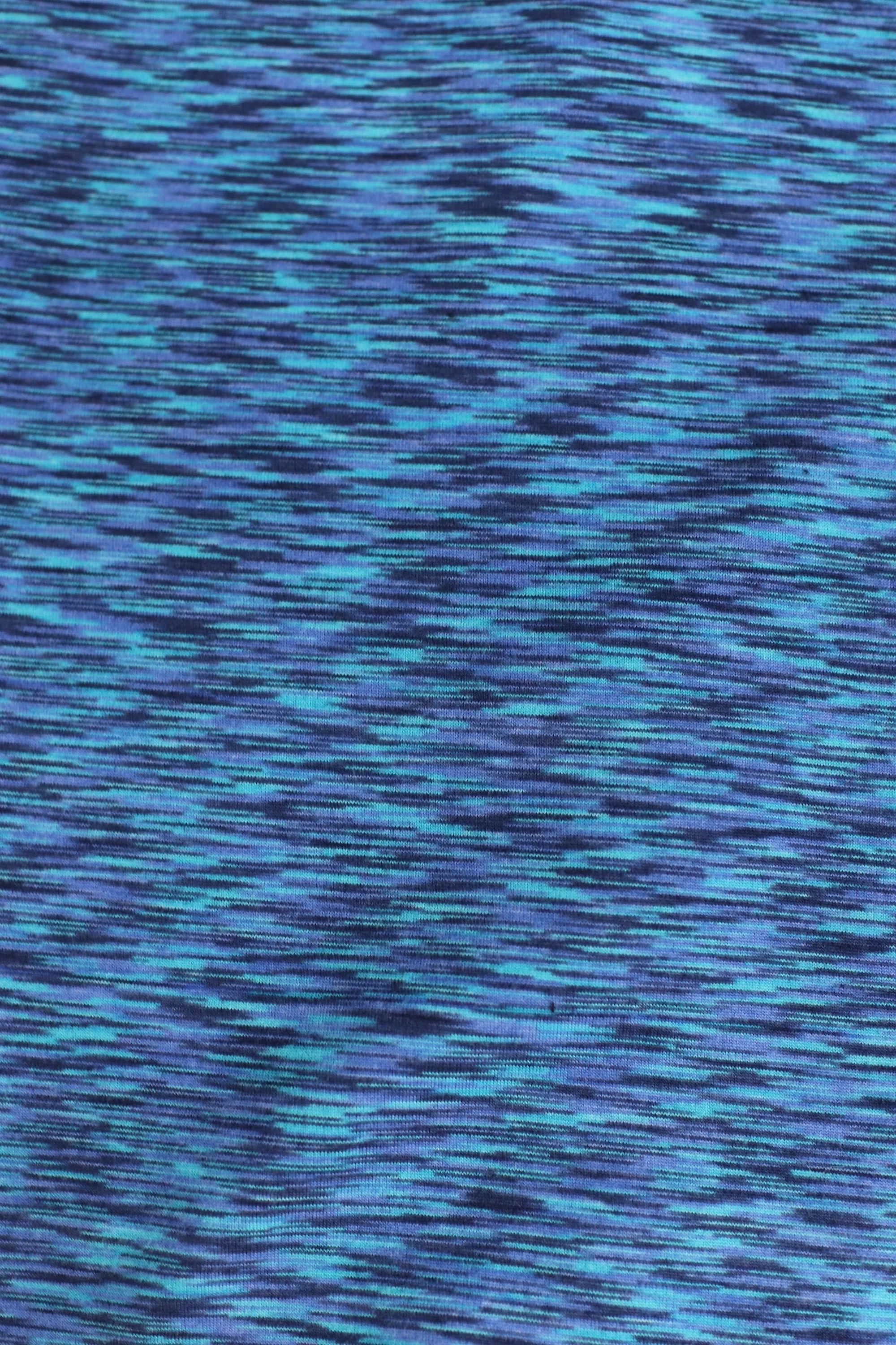 Blue Space Dye Fleece Gaiter