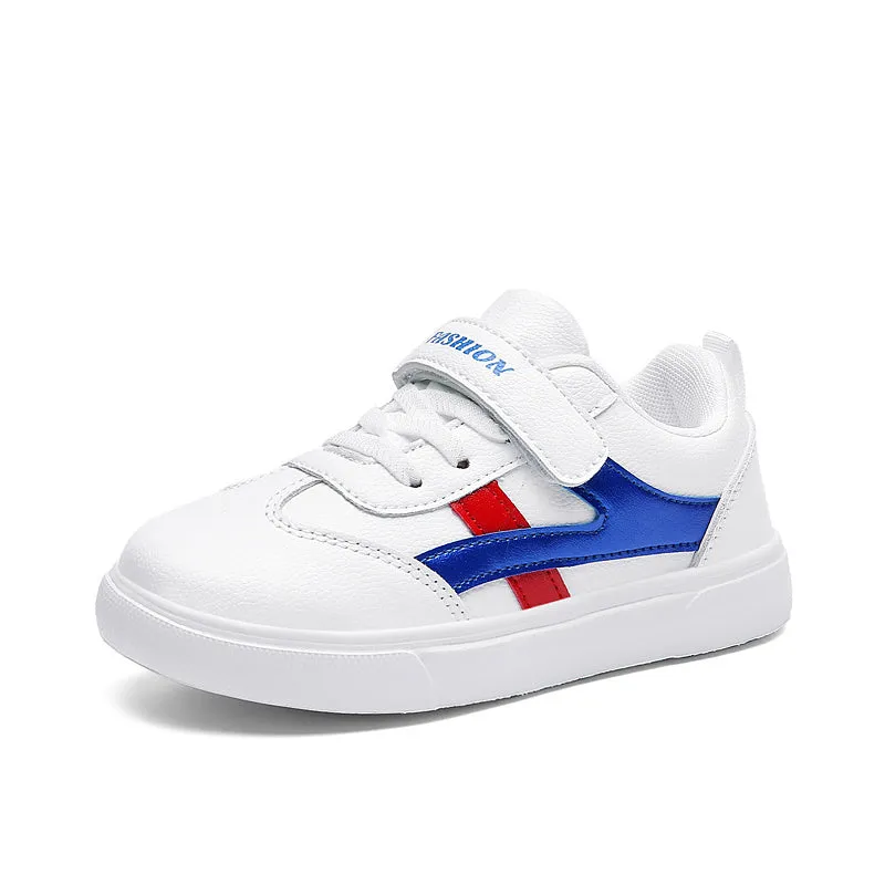 Boys' Casual Simple White Sneakers