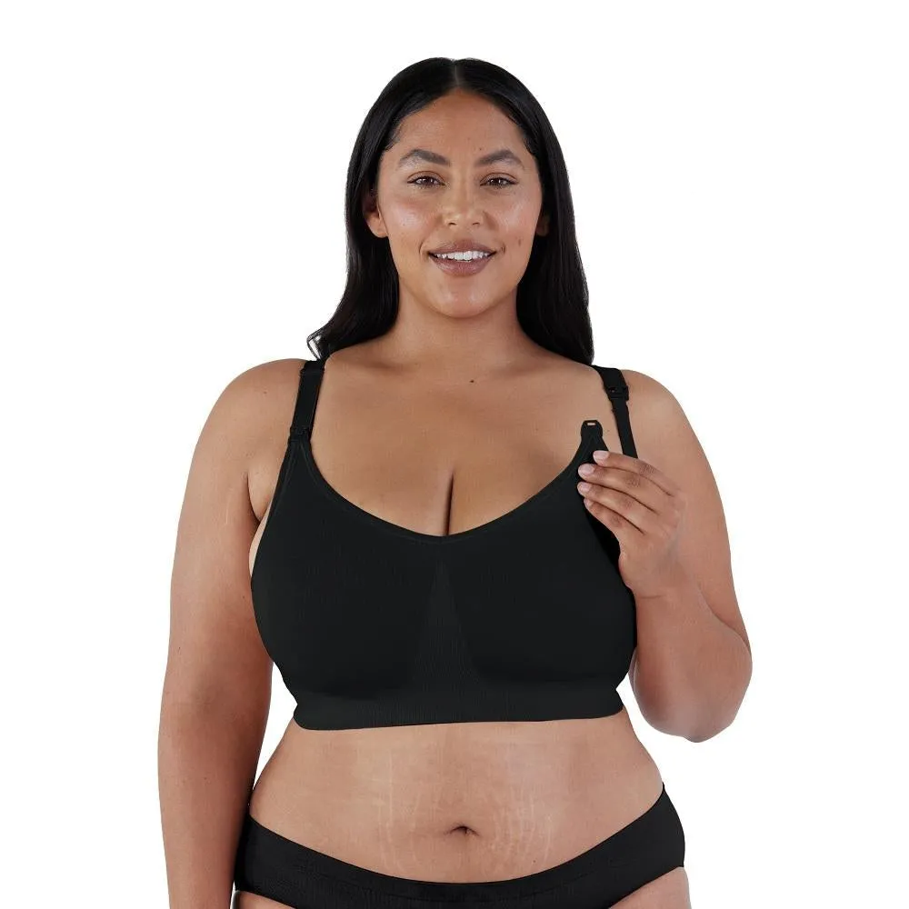 Bravado Body Silk Seamless Full Cup Nursing Bra 2.0 (Black)