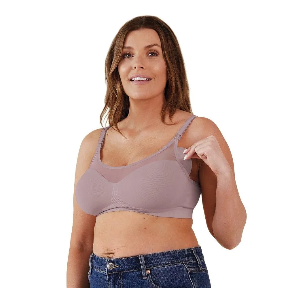 Bravado Silk Seamless Sheer Nursing Bra Dawn S