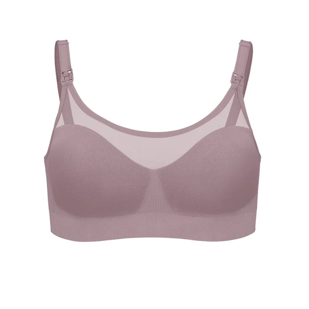 Bravado Silk Seamless Sheer Nursing Bra Dawn S