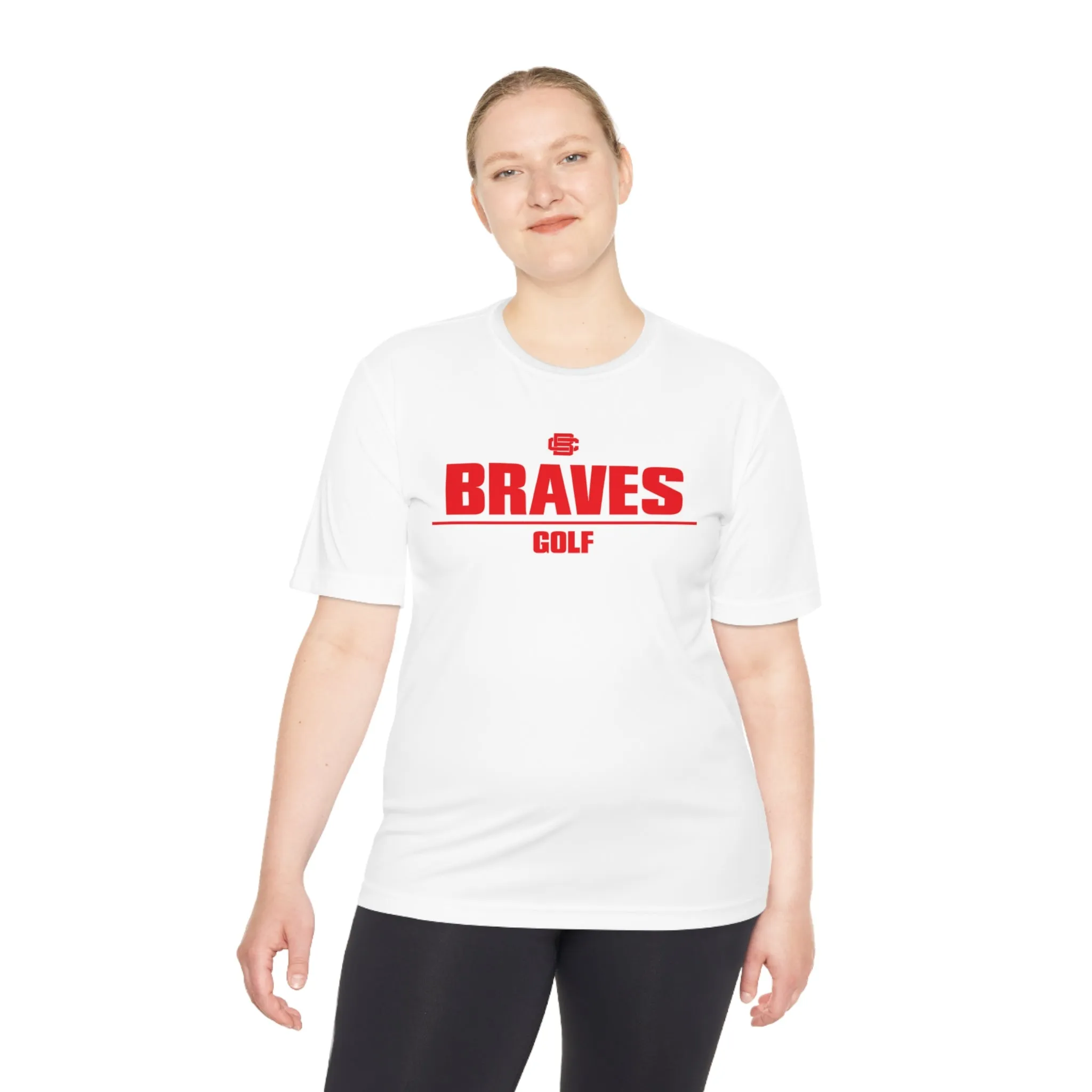 Braves Golf Moisture Wicking Tee