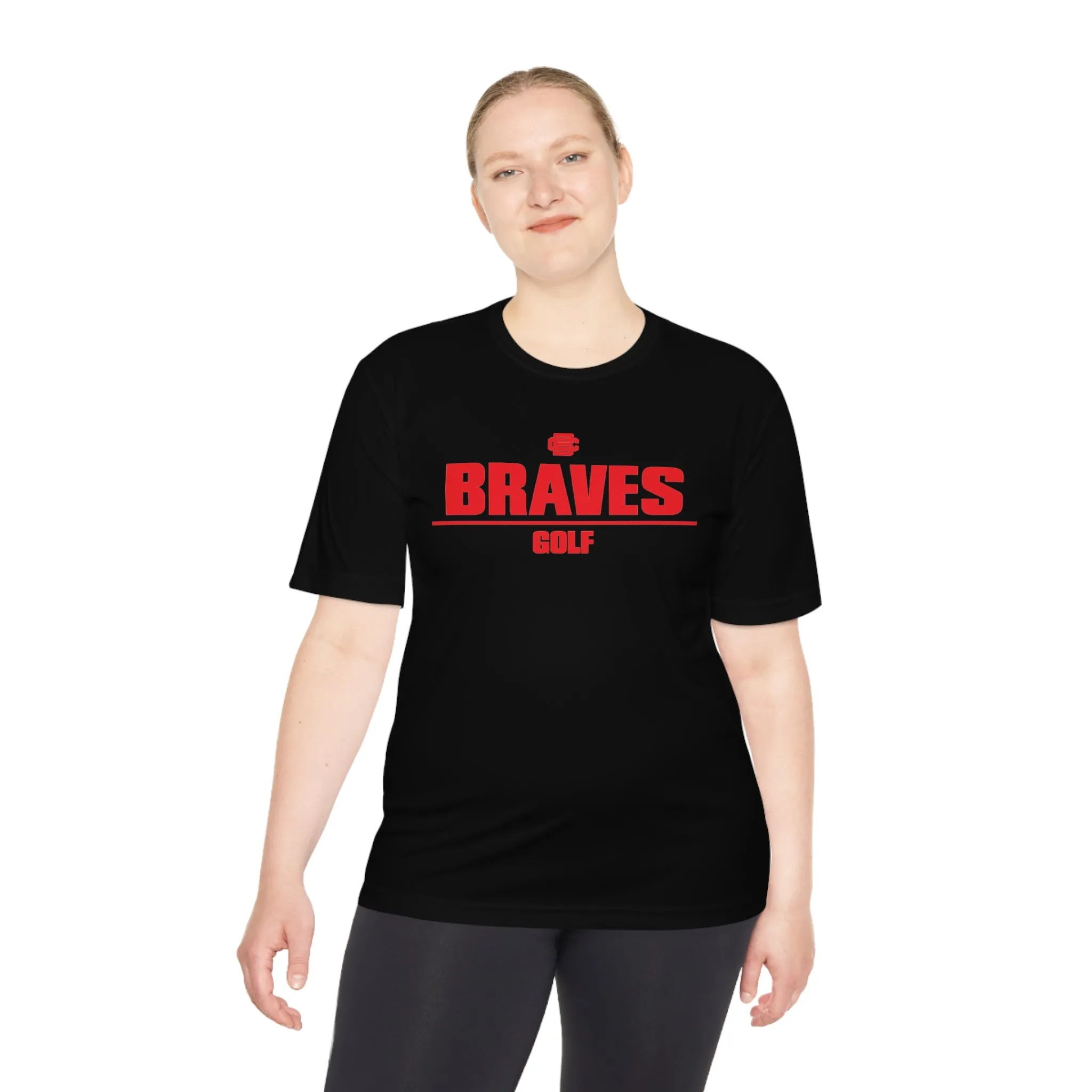 Braves Golf Moisture Wicking Tee