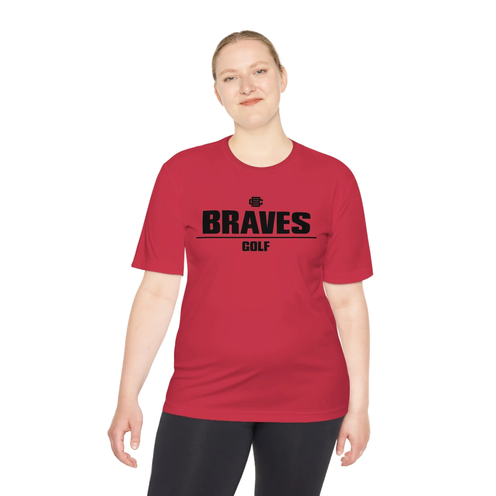 Braves Golf Moisture Wicking Tee