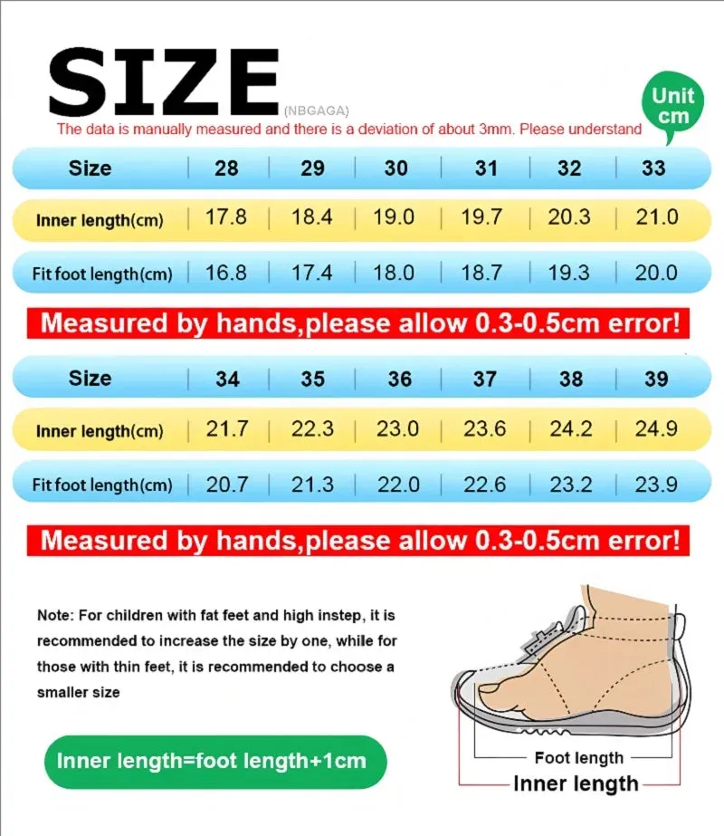 BreezeFit Girls' Lightweight Non-Slip Sneakers