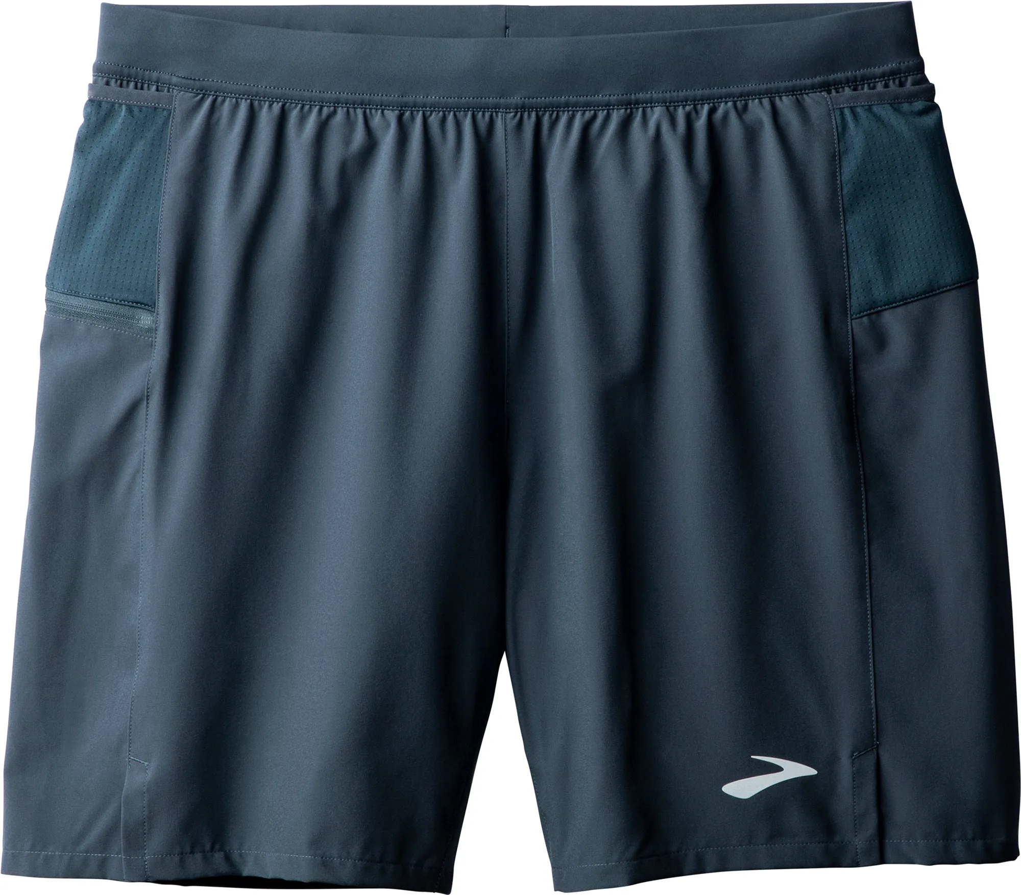 Brooks 7 Inch Journey 2 In 1 Mens Running Shorts - Blue