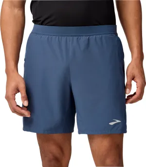 Brooks 7 Inch Journey 2 In 1 Mens Running Shorts - Blue