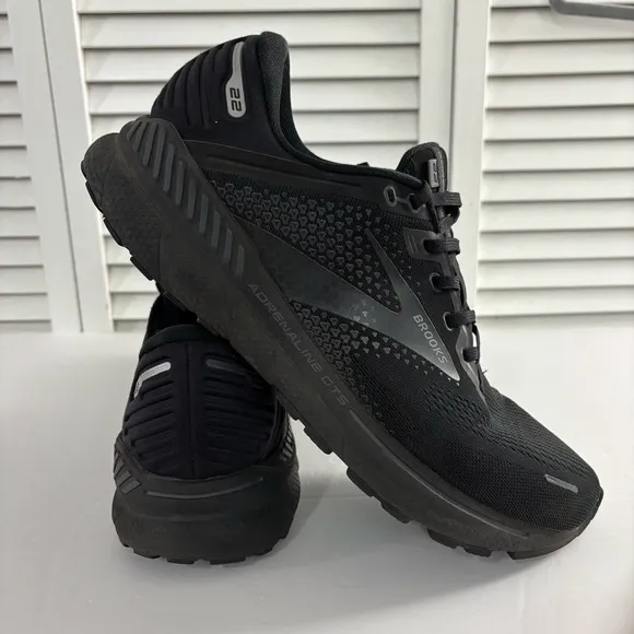 Brooks Adrenaline Gts 22 Lighter Cushion Runner Mens Sneaker Black US 11