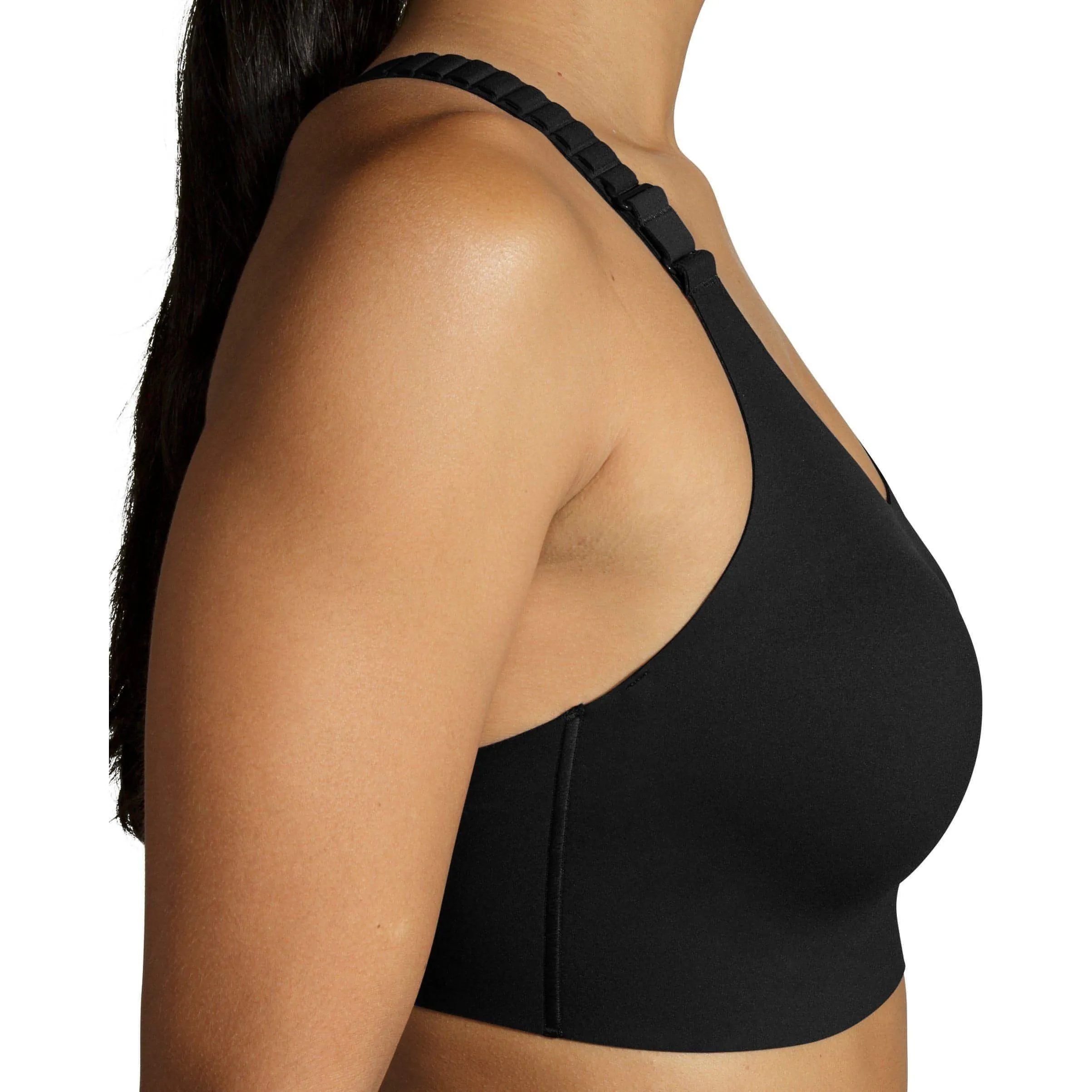 Brooks Dare Racerback Run 2.0 Womens Running Sports Bra - Black