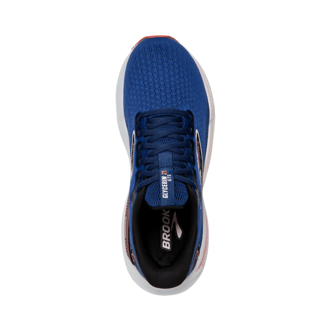 Brooks Glycerin GTS 21 (D Width) - Blue/Icy Pink (Womens)