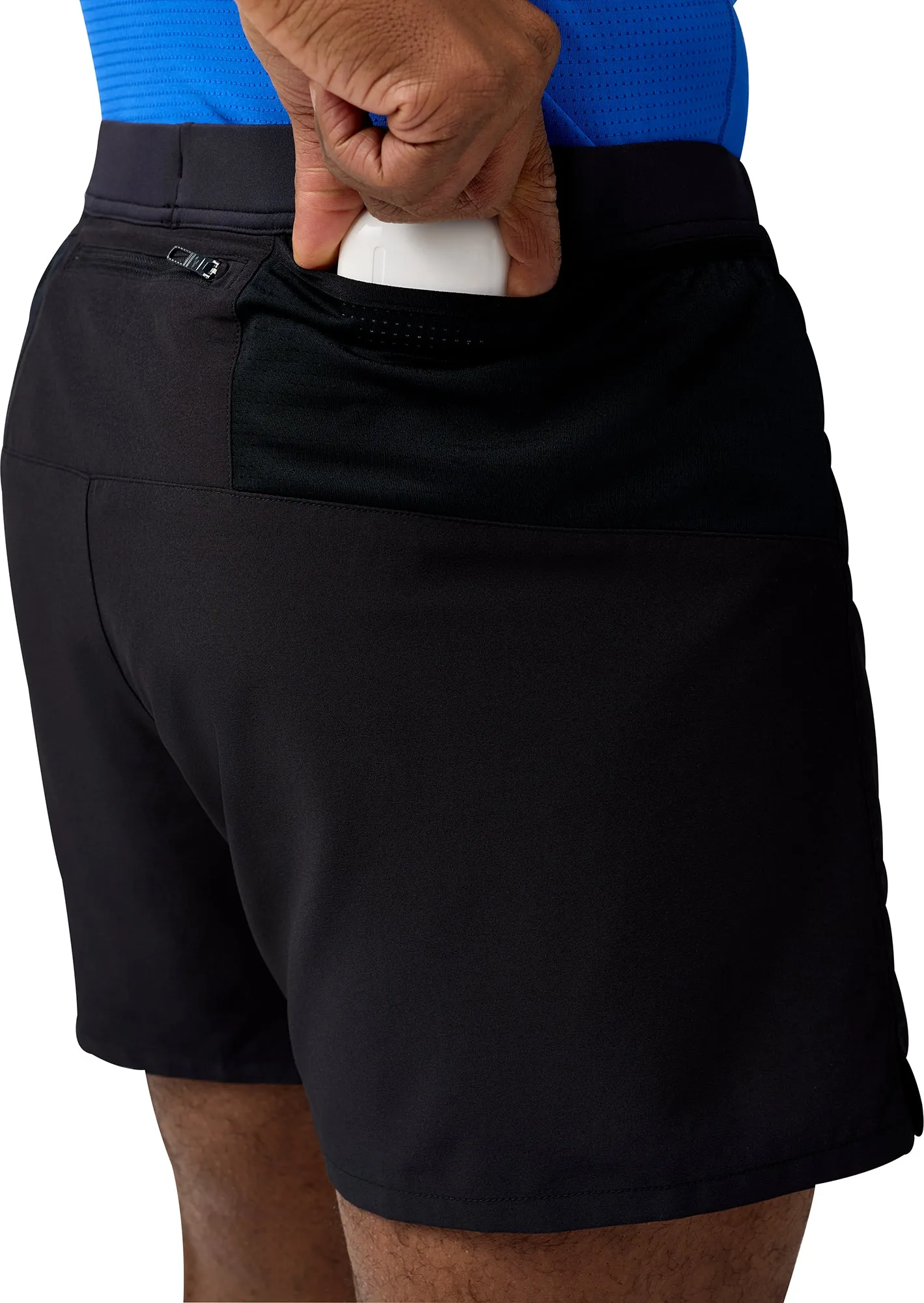 Brooks Journey 5 Inch Mens Running Shorts - Black