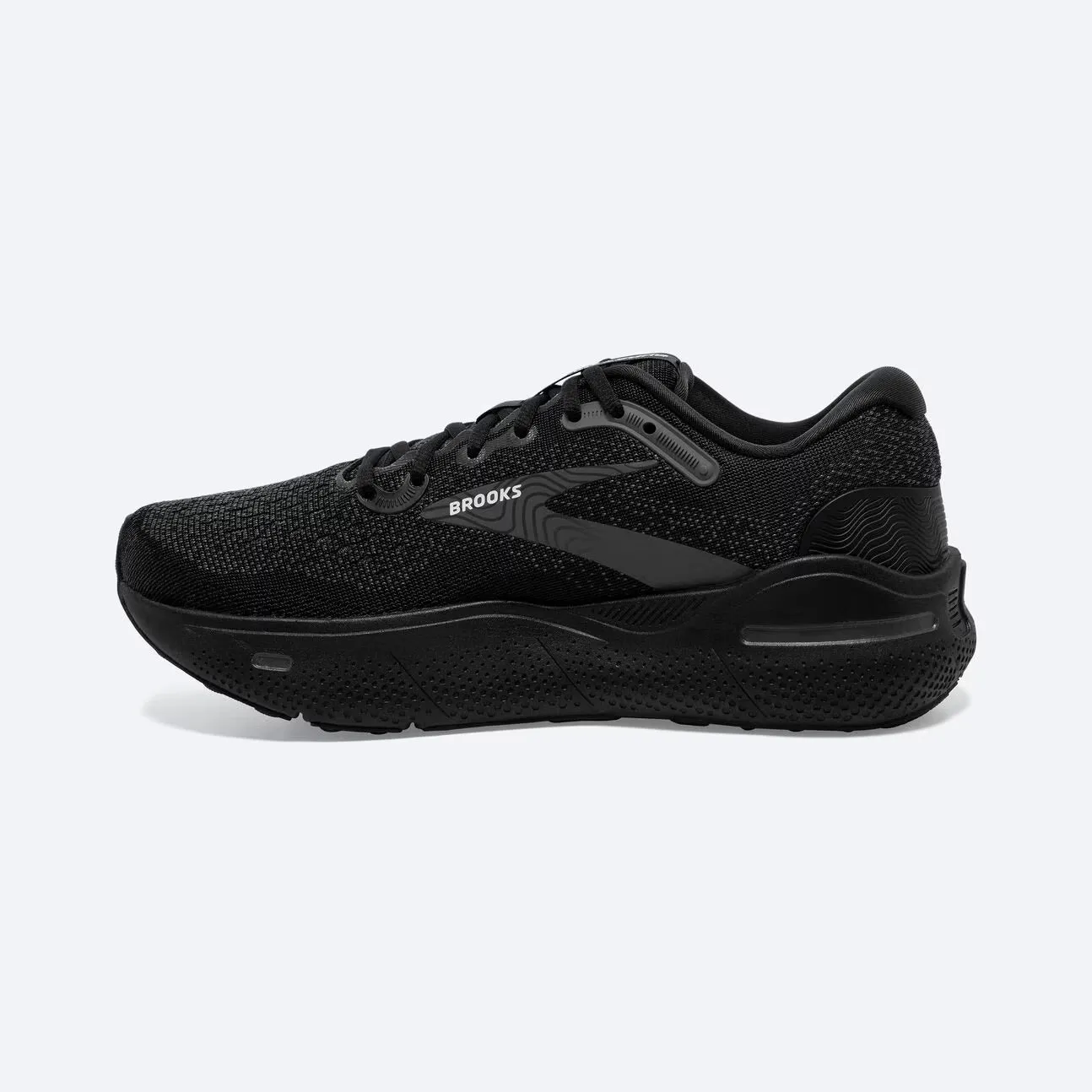 Brooks Men's Ghost Max - Black/Black/Ebony -2E020