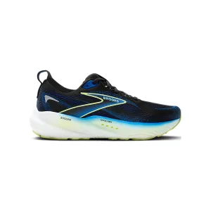 Brooks Men's Glycerin GTS 22 (2E) - Black/Cobolt Blue/Neo Yellow