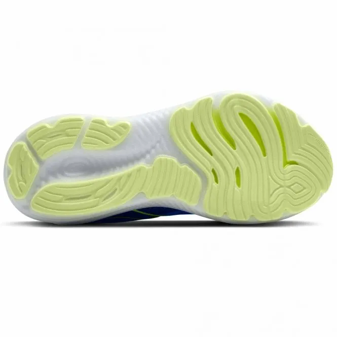 Brooks Men's Glycerin GTS 22 (2E) - Black/Cobolt Blue/Neo Yellow