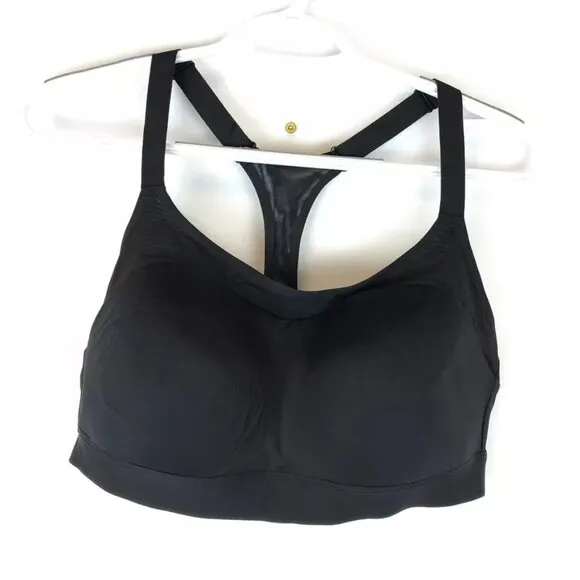 Brooks Women’s Dare Black Racerback Sports Bra Size 38C