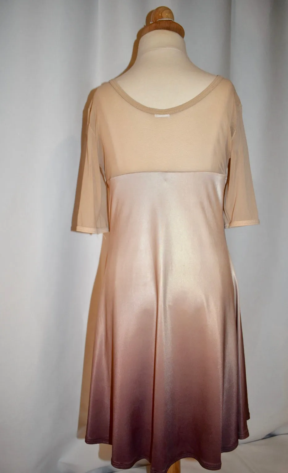 Brown Ombre Dress