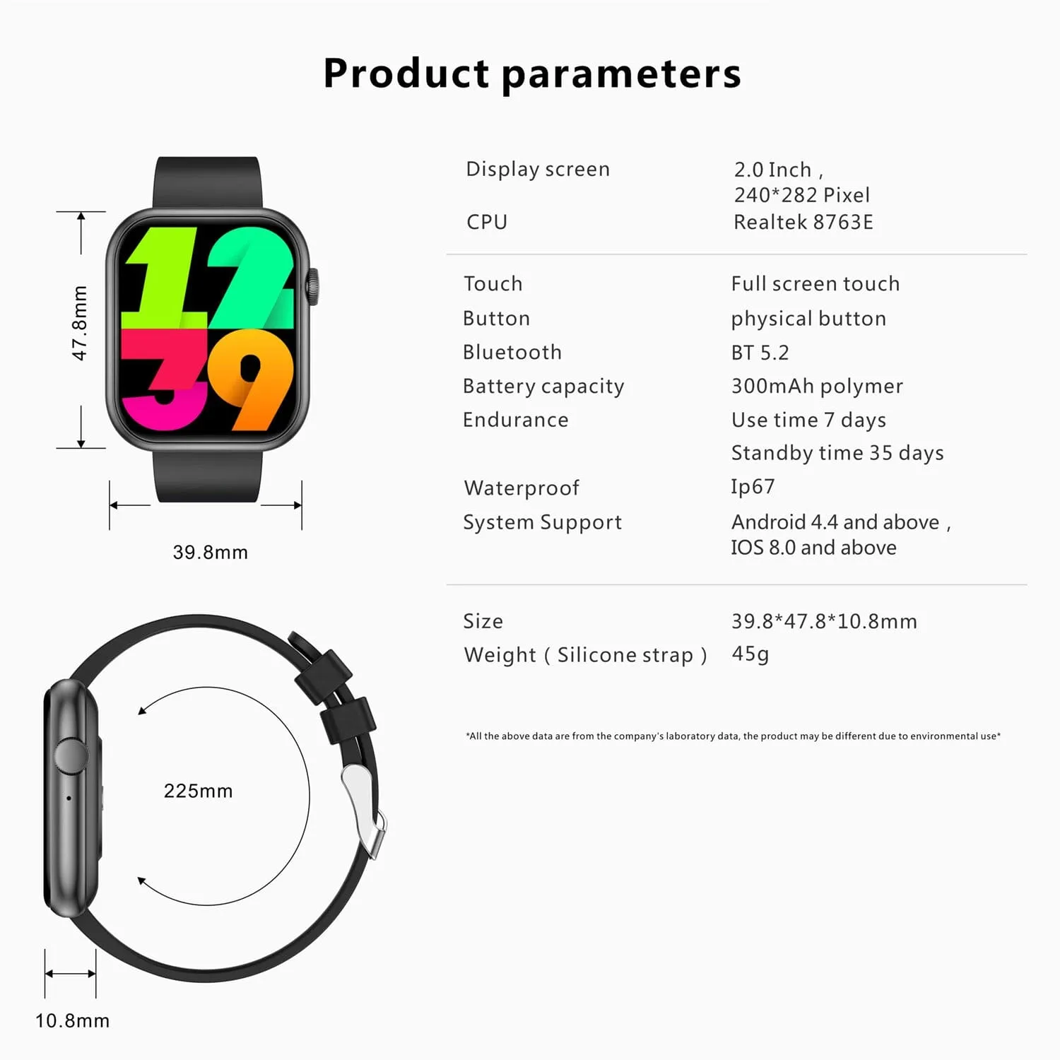 CACTUS WATCH DIGITAL VORTEX PRO 144