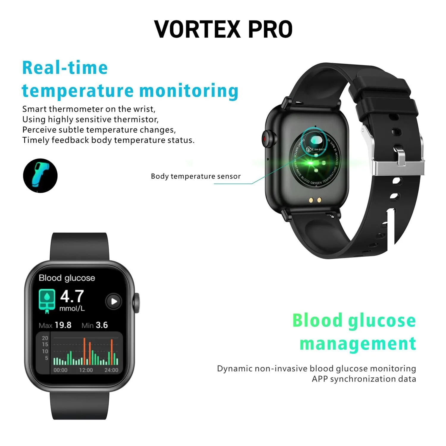 CACTUS WATCH DIGITAL VORTEX PRO 144