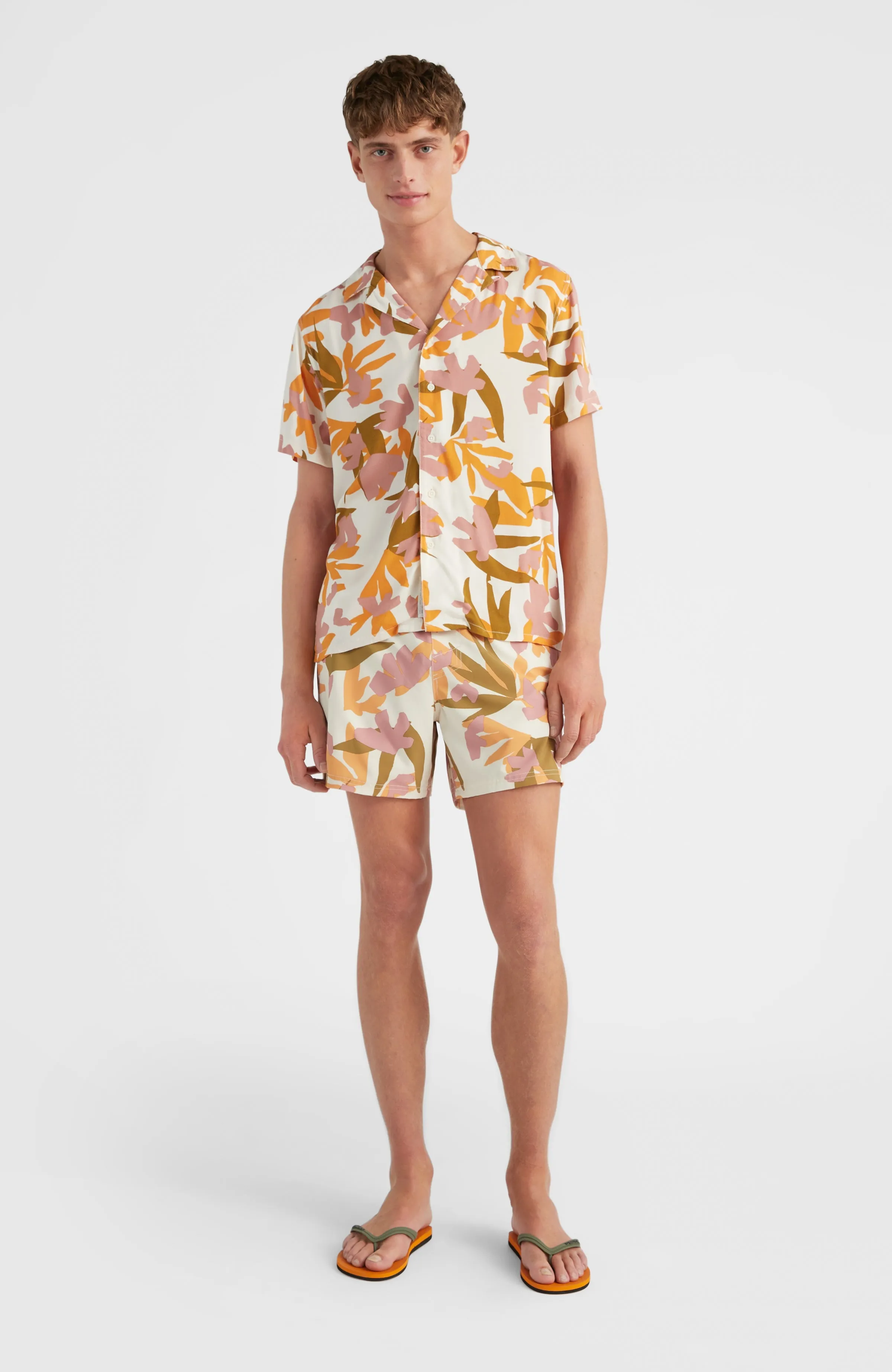 Cali Camorro 15'' Badehose | Birch Art Flower