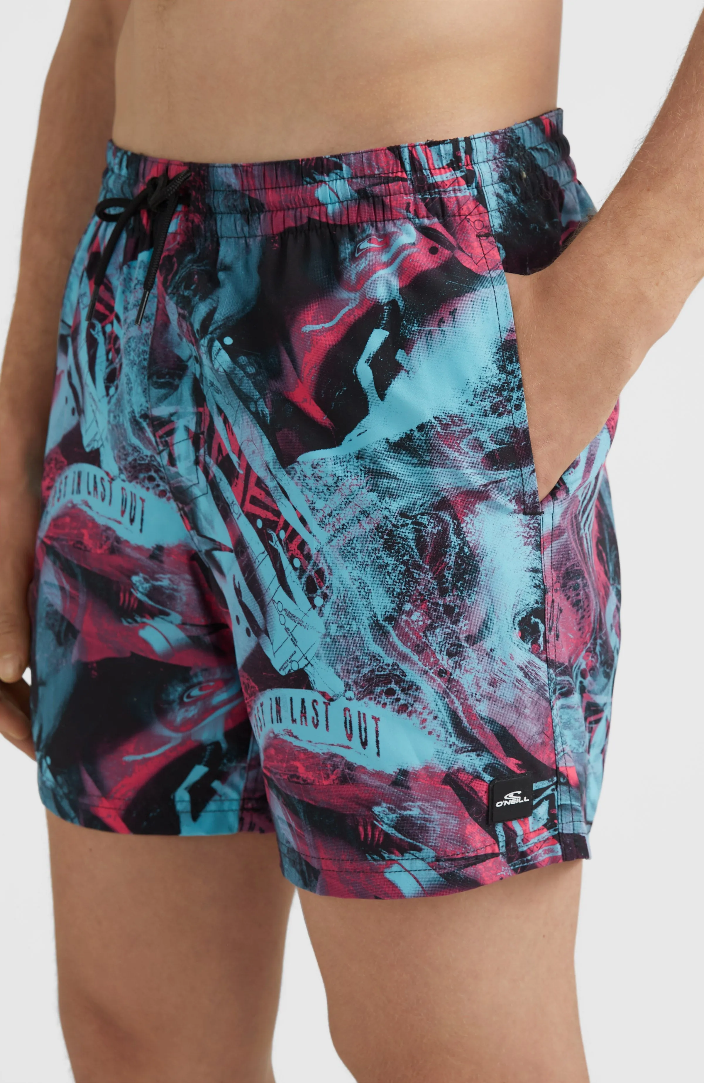 Cali Crazy 16'' Badehose | Black Crazy Jack