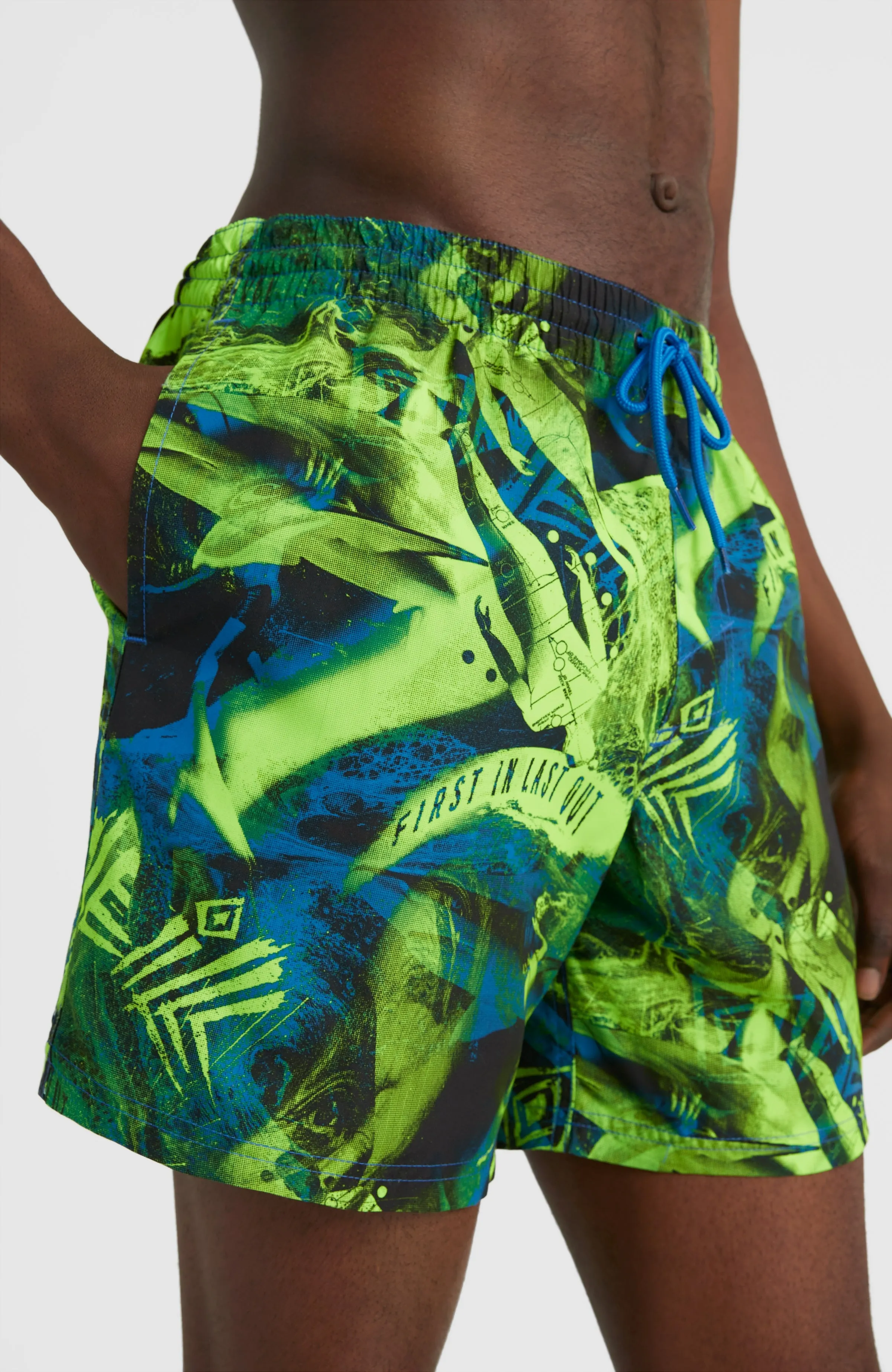 Cali Crazy 16'' Badehose | Blue Crazy Jack