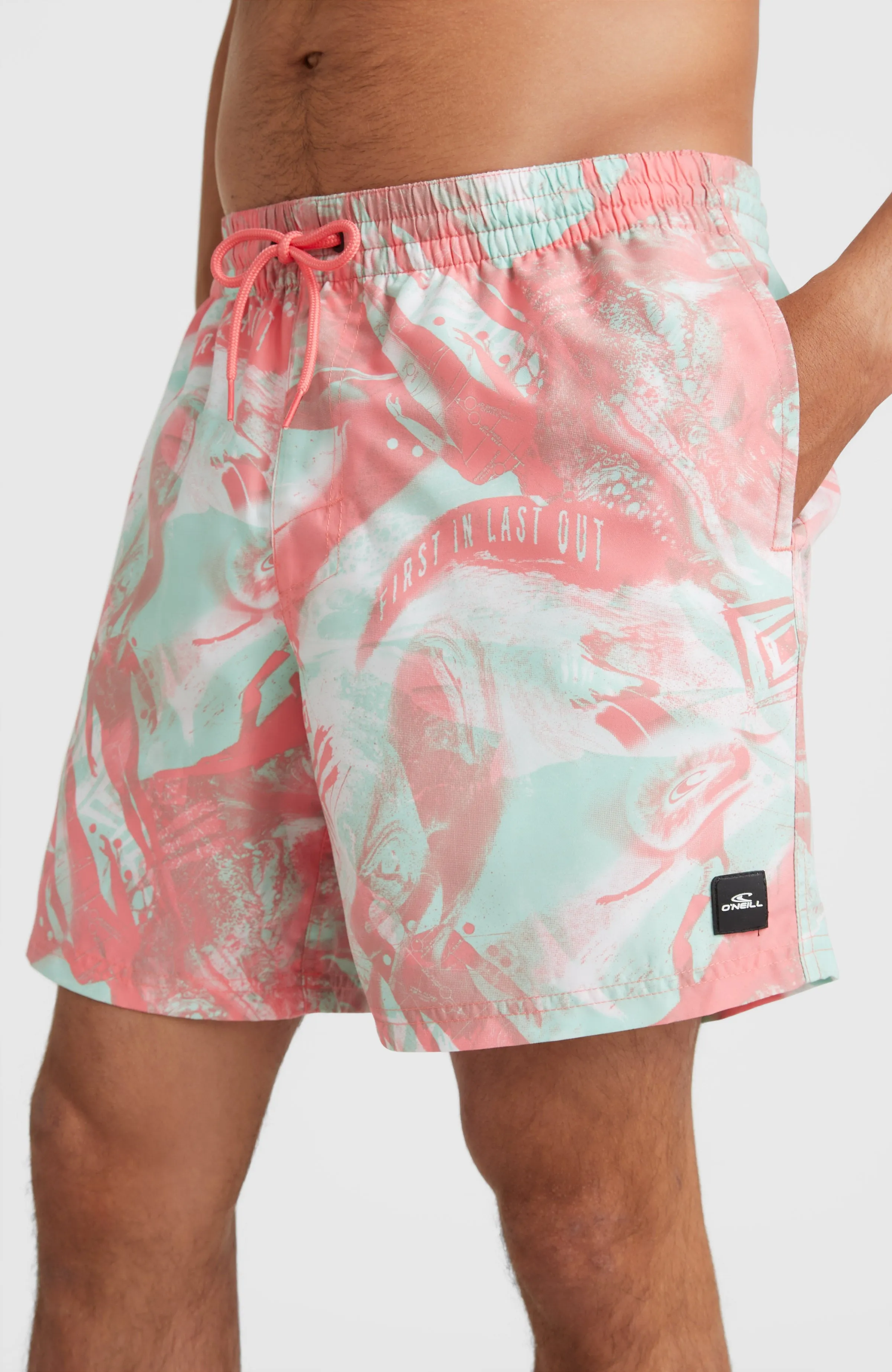 Cali Crazy 16'' Badehose | Peach Crazy Jack