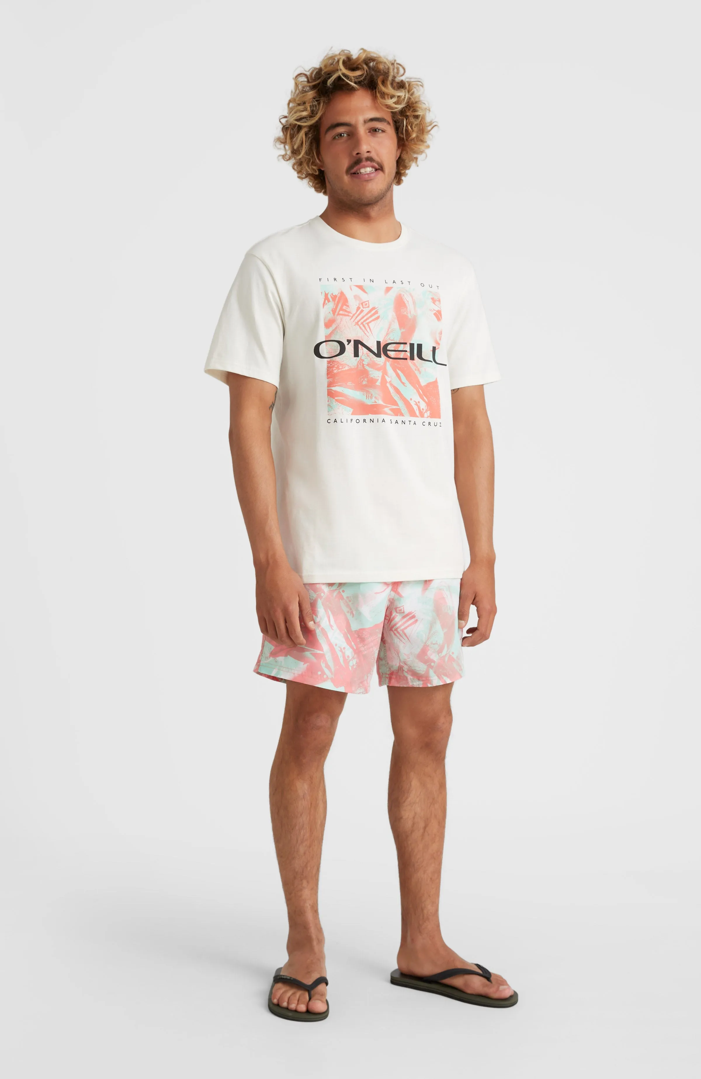 Cali Crazy 16'' Badehose | Peach Crazy Jack