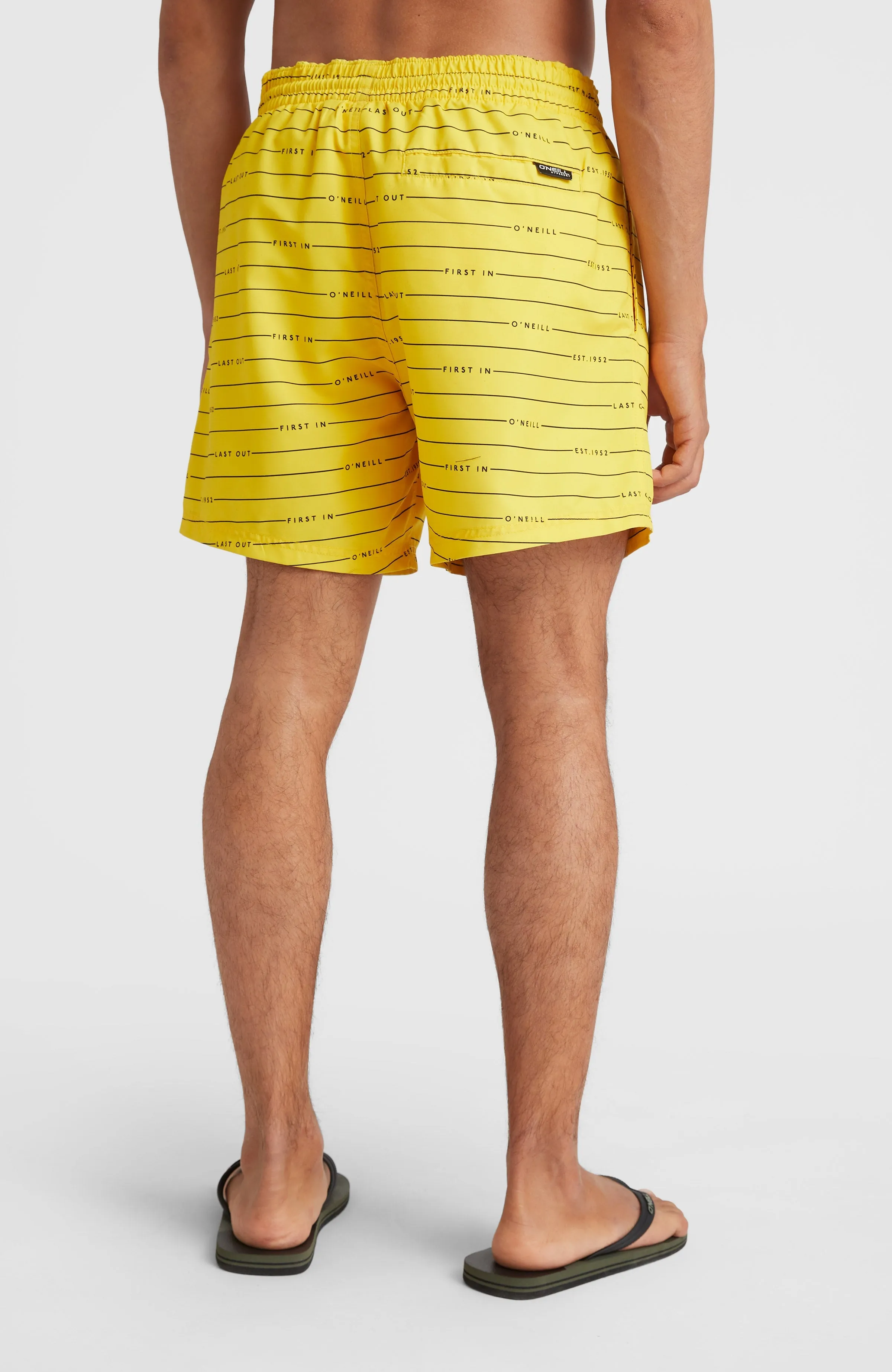 Cali First 15'' Badehose | Yellow First In