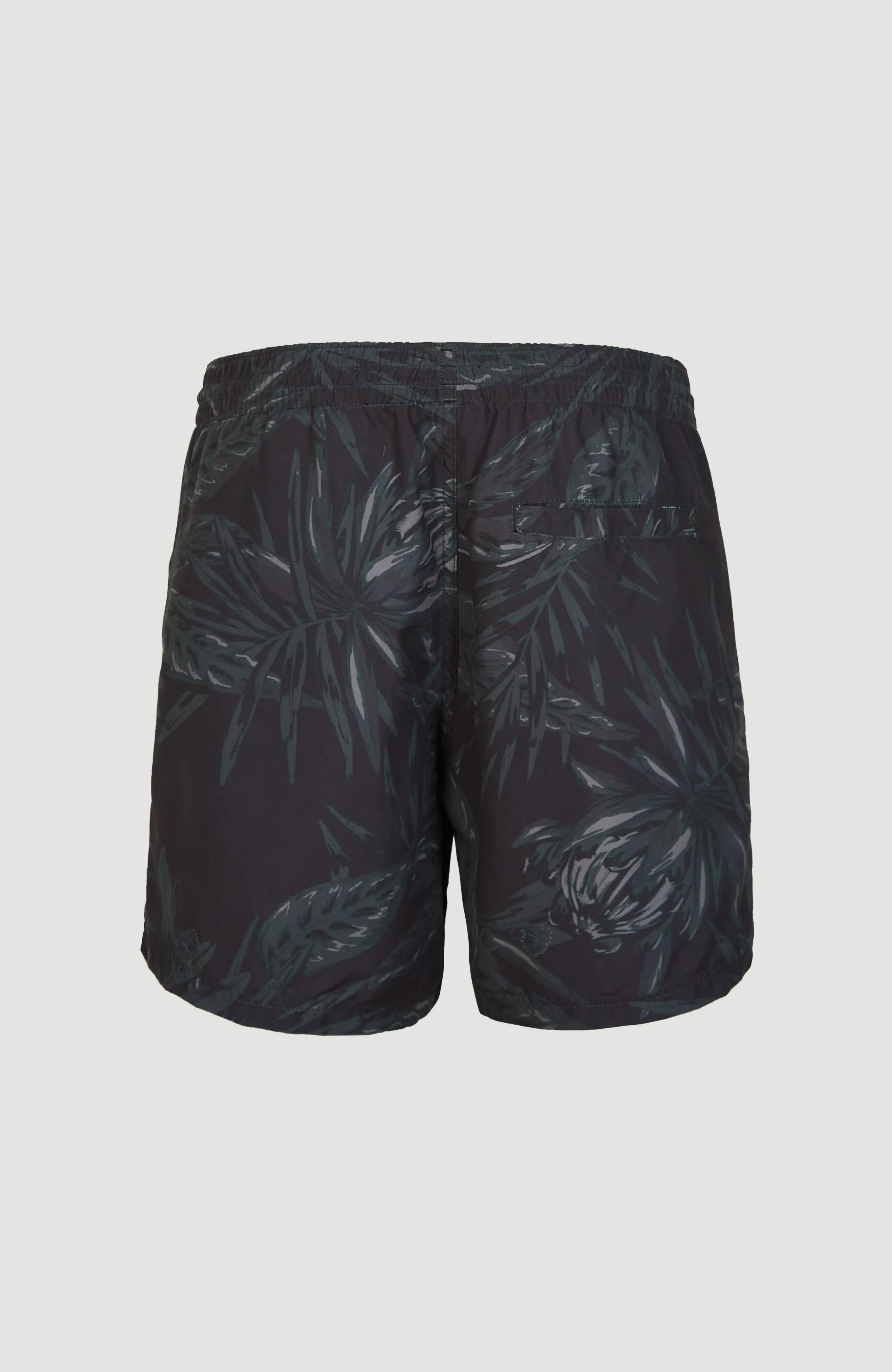 Cali Floral 16'' Badehose | Black Tonal Flower
