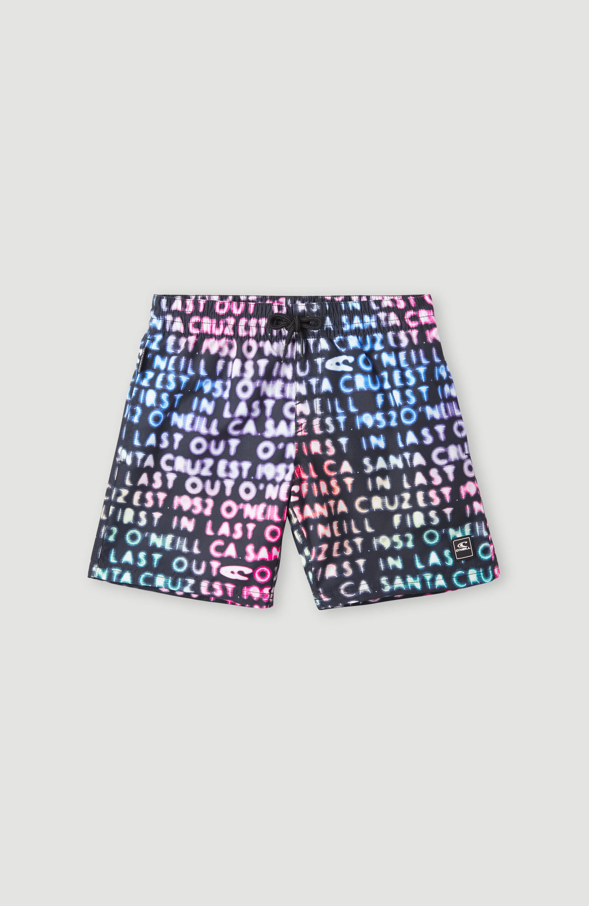 Cali Gradient 14'' Badehose | Black Neon Lights