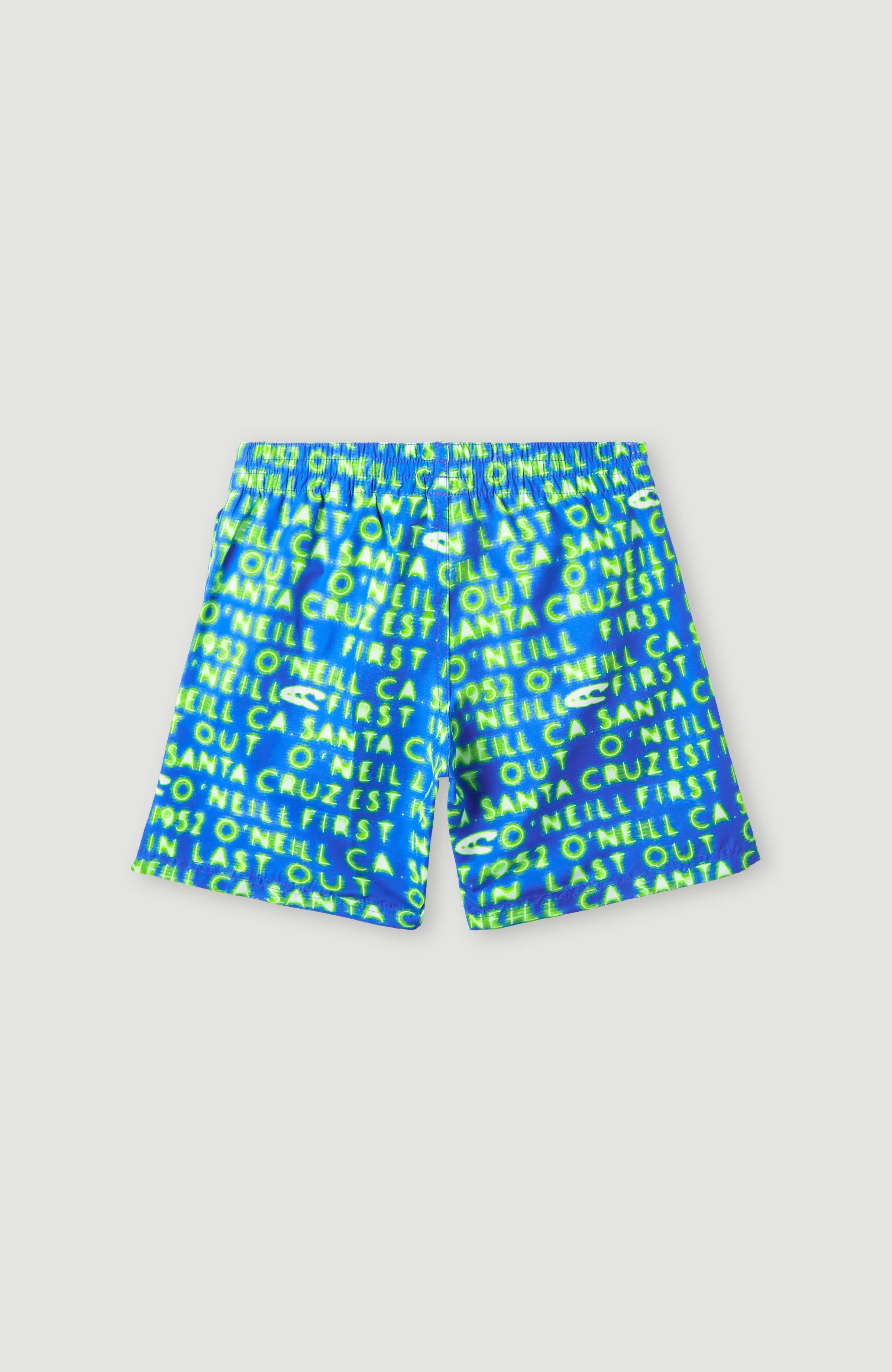 Cali Gradient 14'' Badehose | Bright Blue Neon Lights