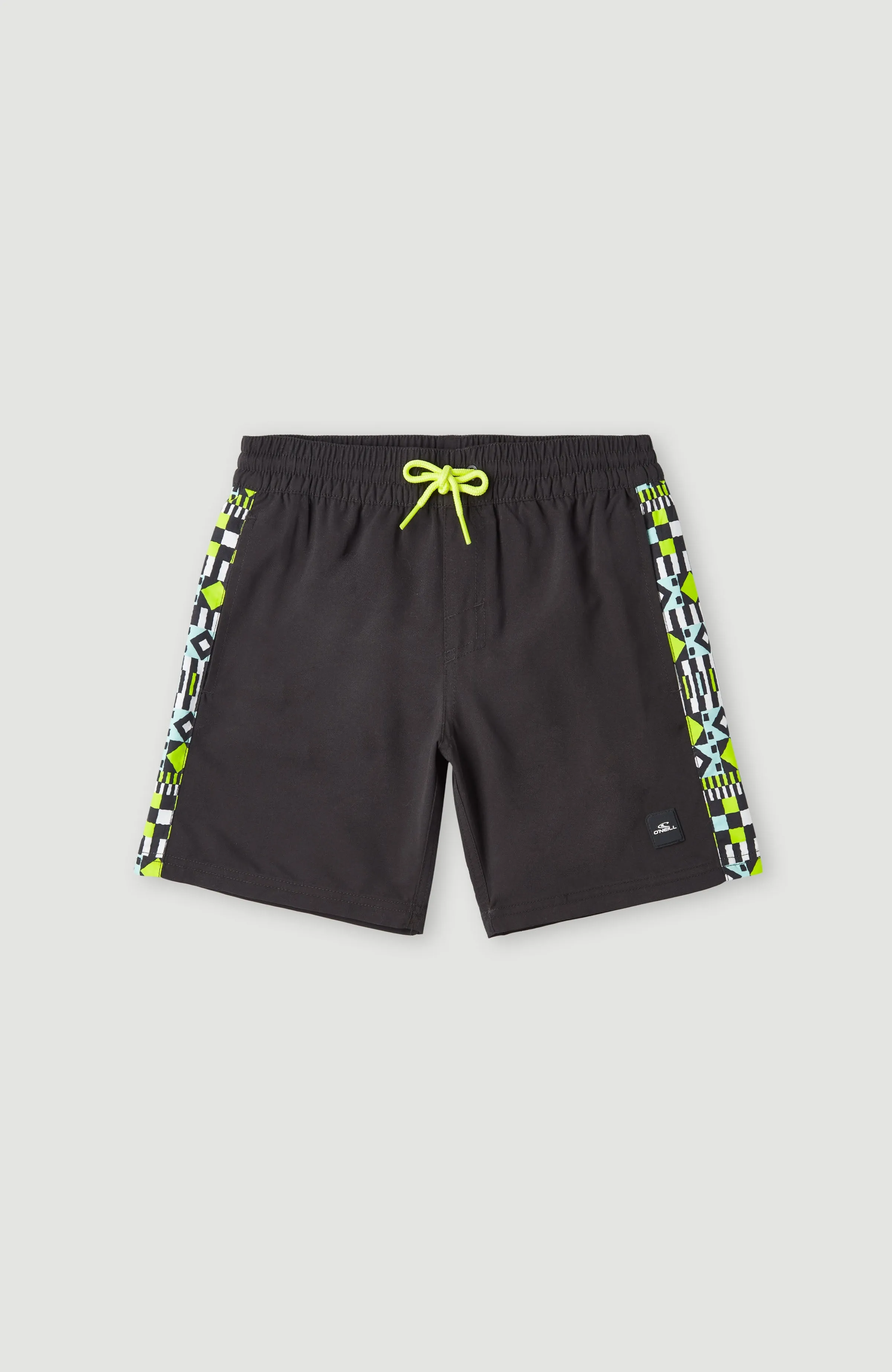 Cali Panel 14'' Badehose | Black Out Colour Block