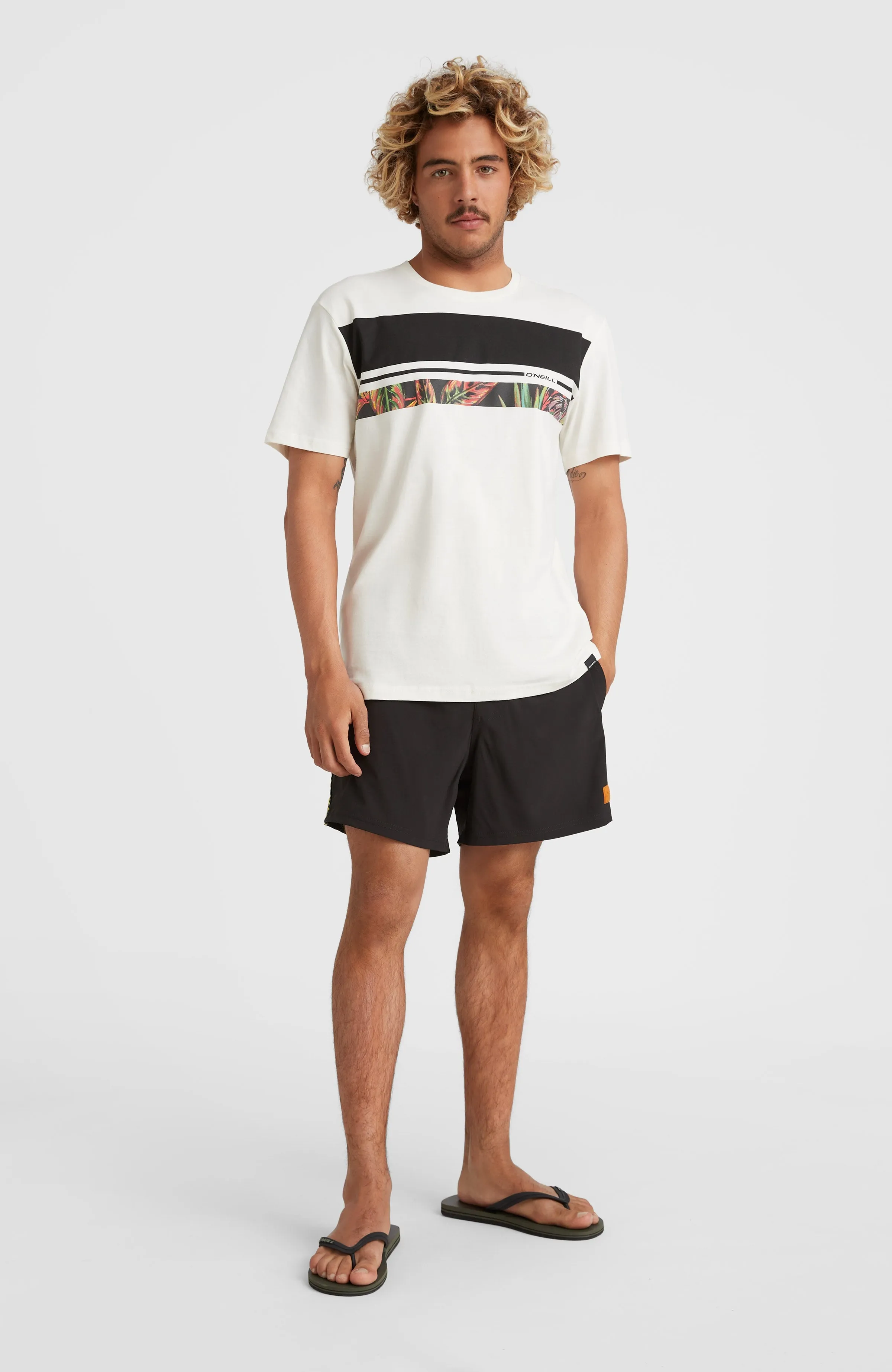 Cali Tape 15'' Badehose | Black Out